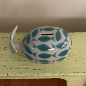 Whale Shaped “Fishy” Bank